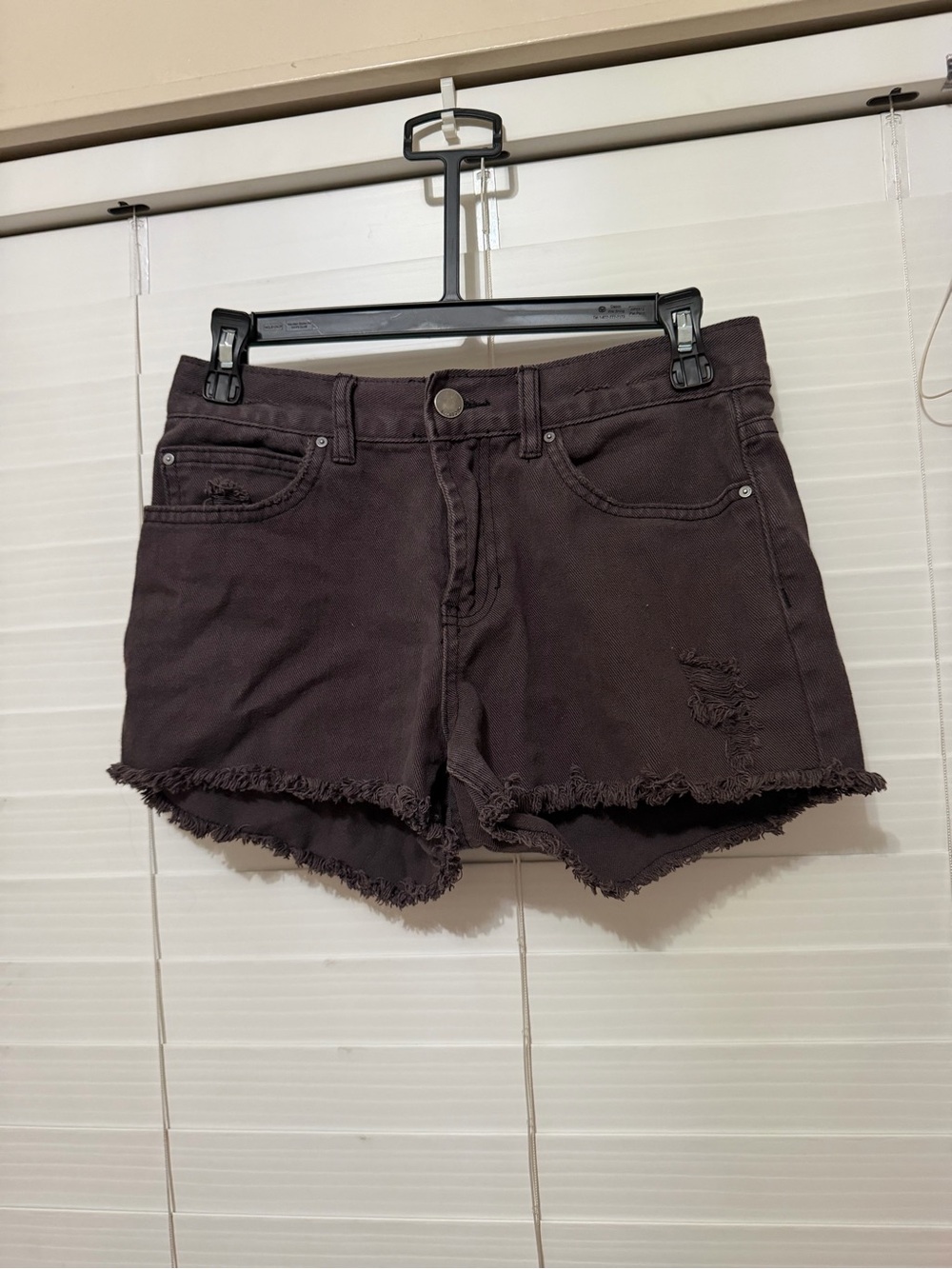 Billabong black/brownish jean shorts